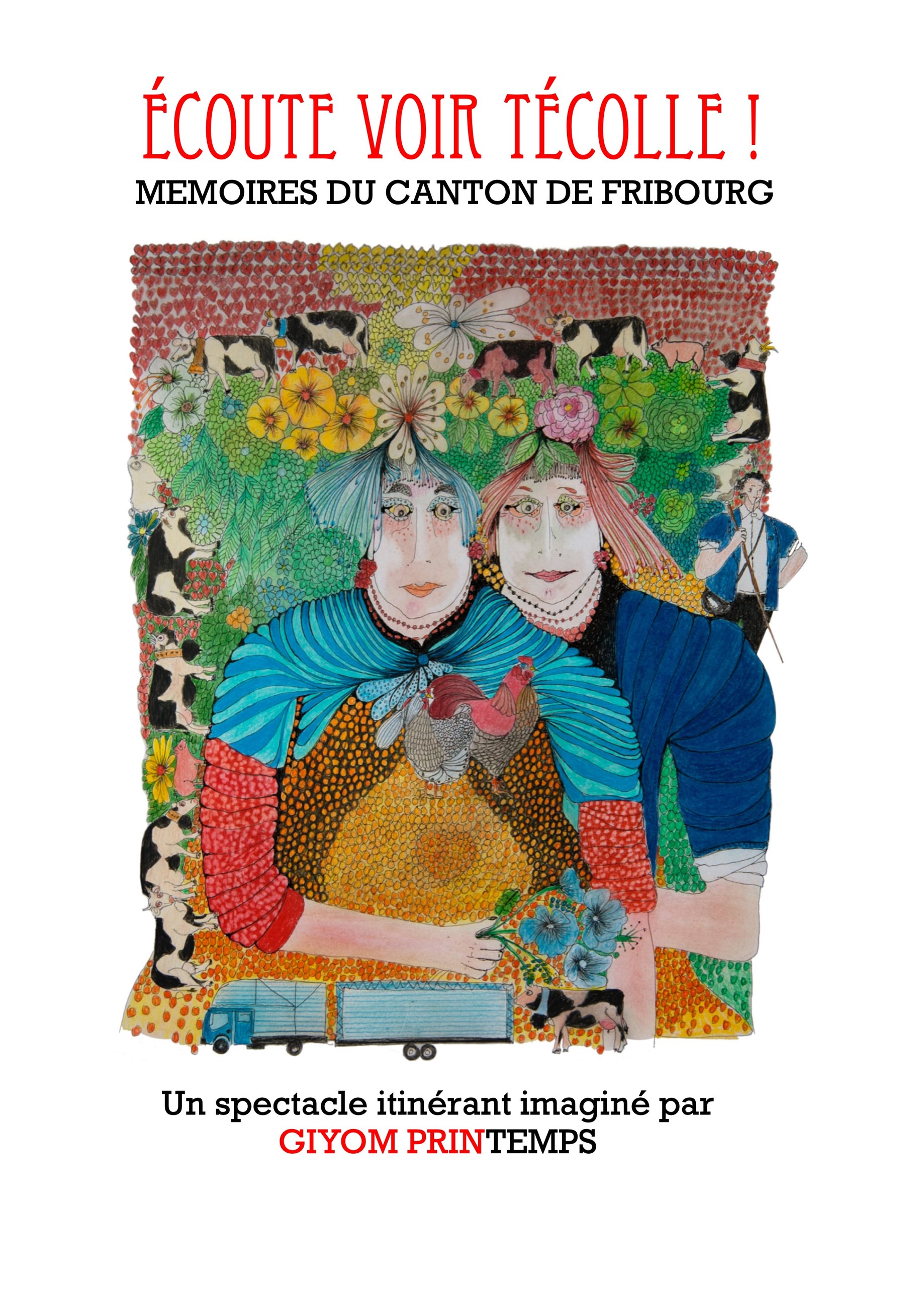 Affiche d’Écoute Voir Técolle !