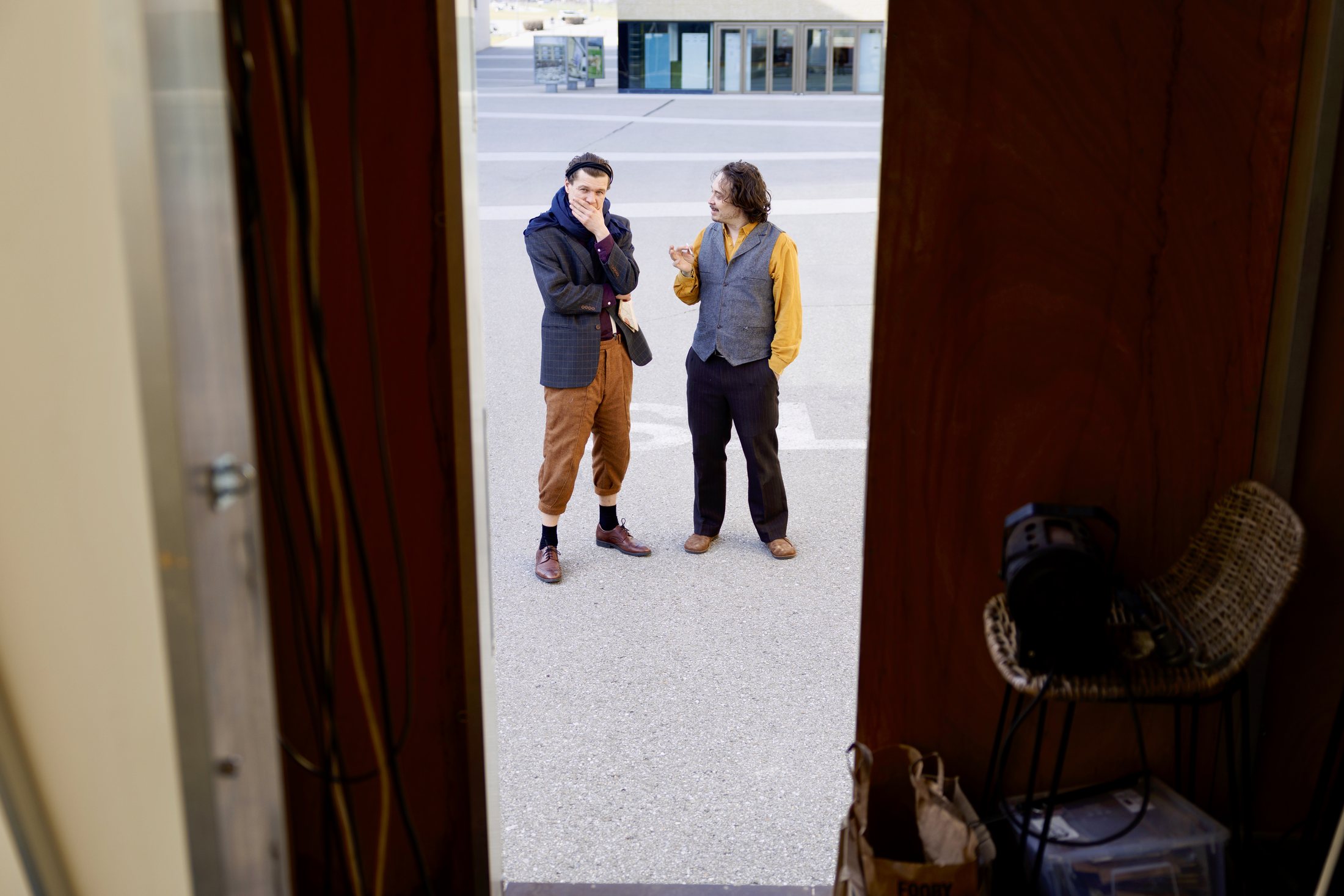 Guillaume Prin et Andrei Rudakov dans Sophos et Bravus